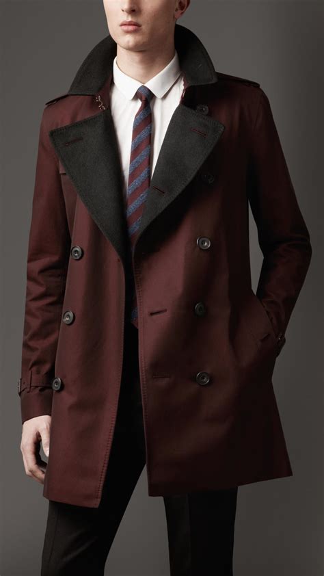 red burberry trench men& 39|gabardine trench coat men's.